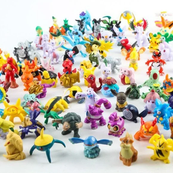 144 Mini Pokemon Action Figure Toys 4 Star Kids Easter Egg Stuffer Gift Party. - Picture 3 of 4